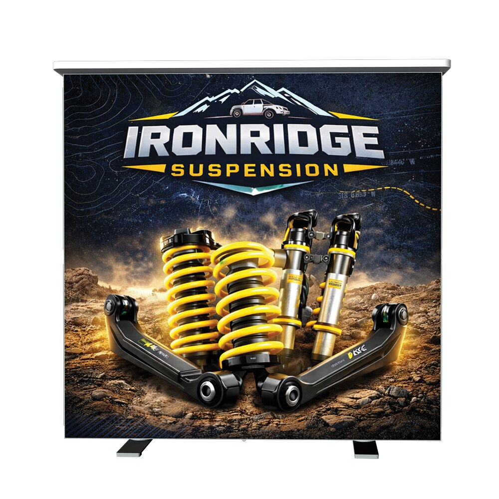 VersaLume Collapsible Lightbox Counter — Single Sided Graphic Package